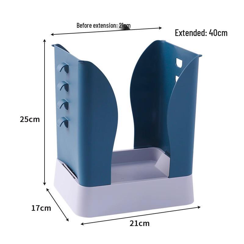 

Adjustable Large-Capacity Foldable Trash Can with Universal Fit