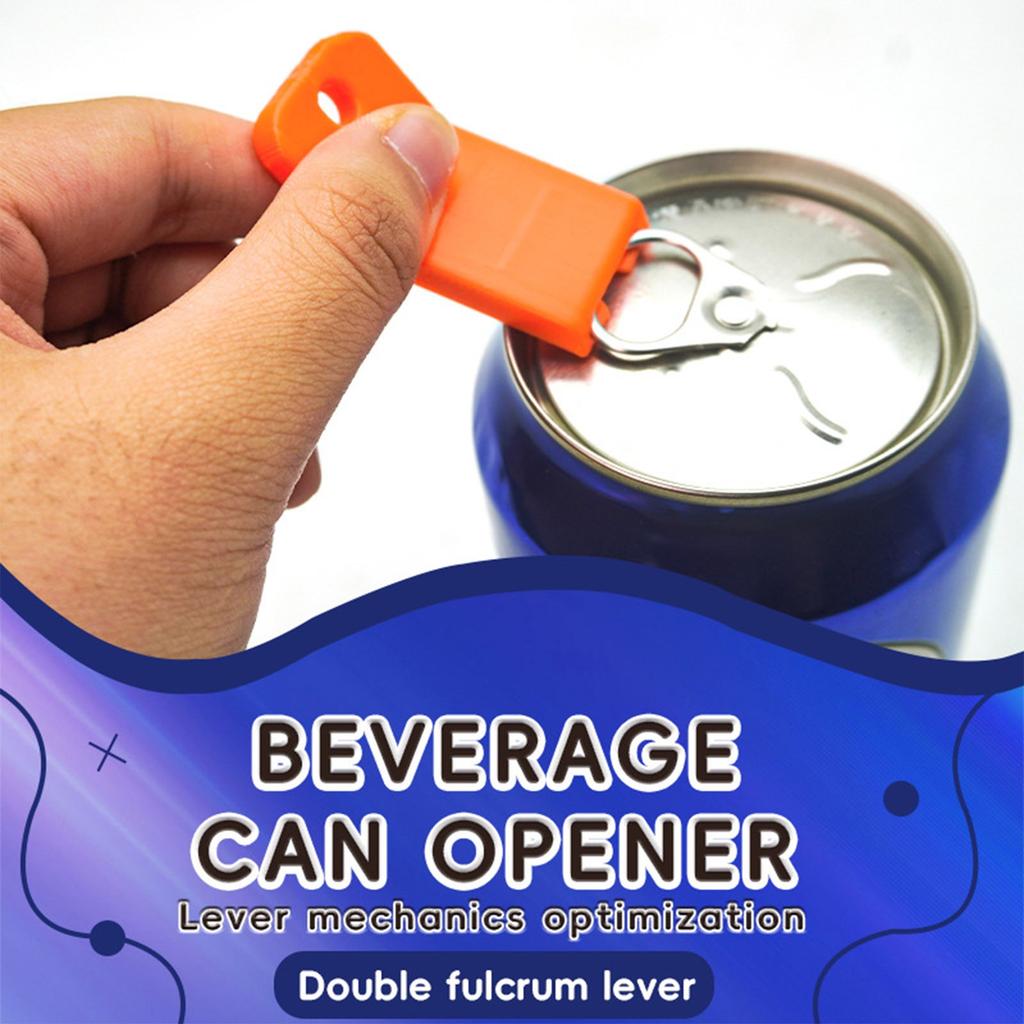 Personalized Creative And Portable Beverage Can Opener To Finger Nails