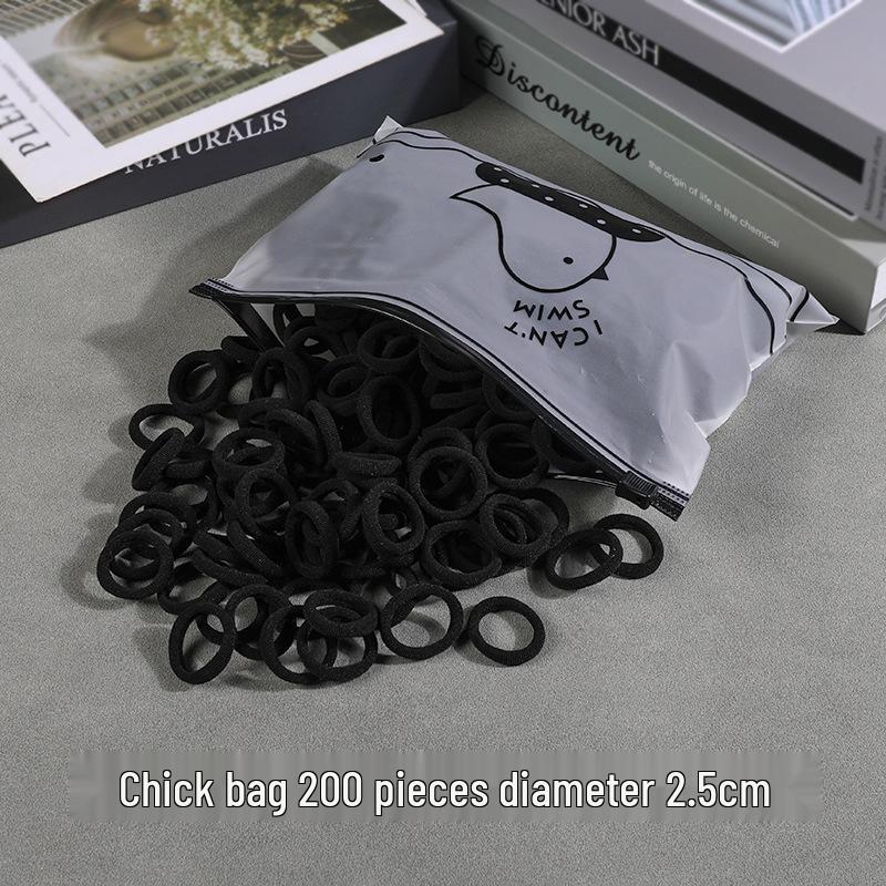 High-Elasticity Hair Ties for Girls - Gentle on Hair, Perfect for Children's Hairstyles