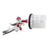 Pistola de Pintura Automotiva HVLP com Bicos de 1,4 mm 1,7 mm 2,0 mm Kit Tocha Pistola de Pintura Automotiva por Gravidade Entrada de Ar G1/4