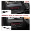 Real Soft Carbon Fiber Trument Panel Strip Trim Sticker For Renault Fluence Megane RS 2009 2010 2011 2012 2013 2014 LHD RHD