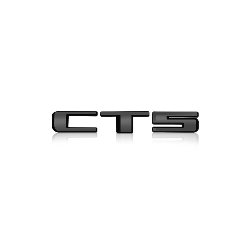 Bright Black Metal Car Rear Trunk Emblem Badge For Cadillac CT4 CT5 CT6 XT4 XT5 XT6 CTS XTS ATS SRX SRX4 ATSL AWD 25T 28T 40T Cnkym77