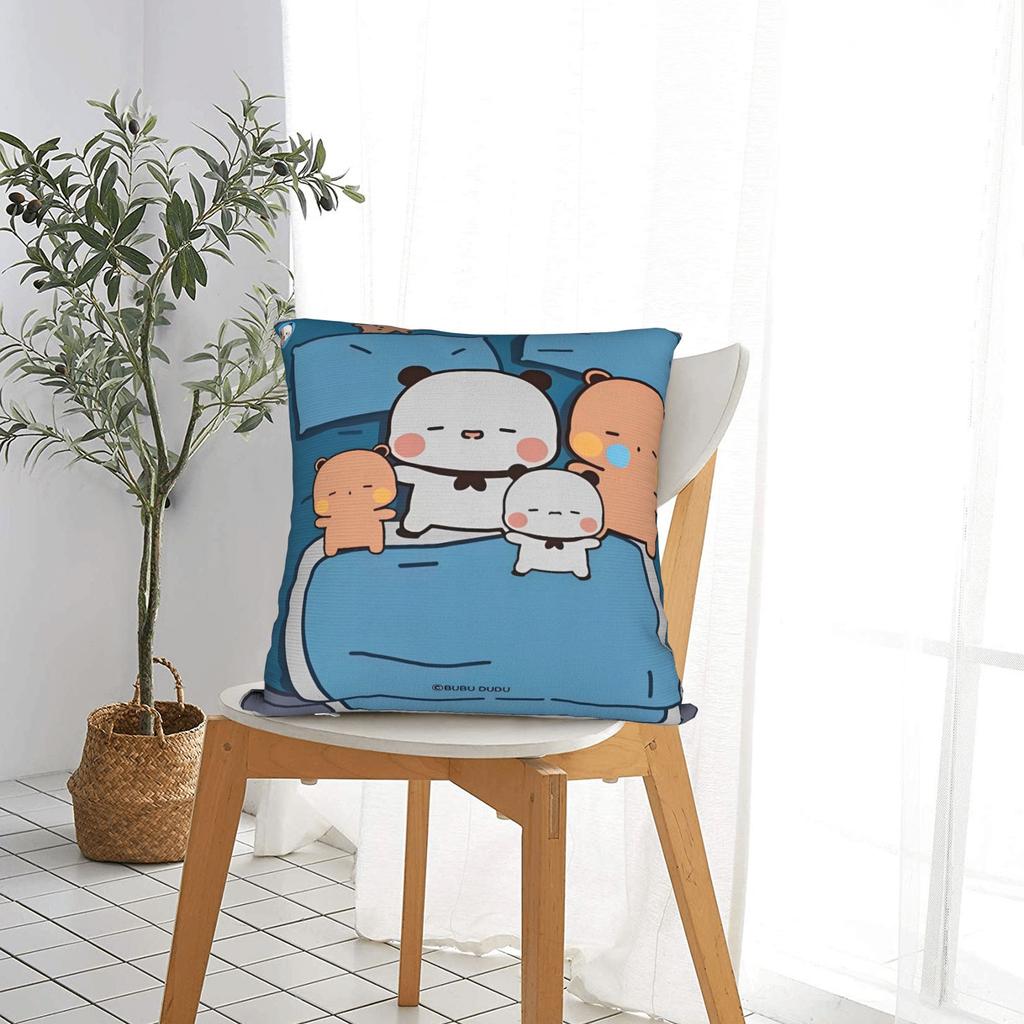 Bubu Dudu Sleep Pillow Cover  Soft Cushion Cover Kawaii Pillow Case For Chair Sofa Home Decor