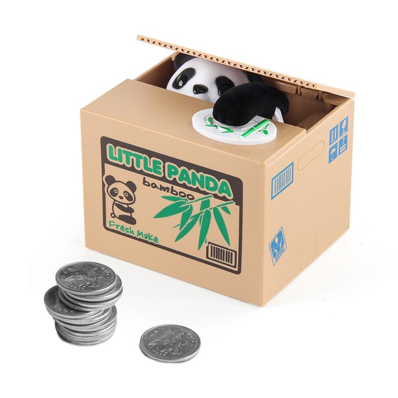 Creative Electronic Money Bank Eat Money Cat Money Bank Cute Toys Children's Gifts Coin Savings Desktop Decorations