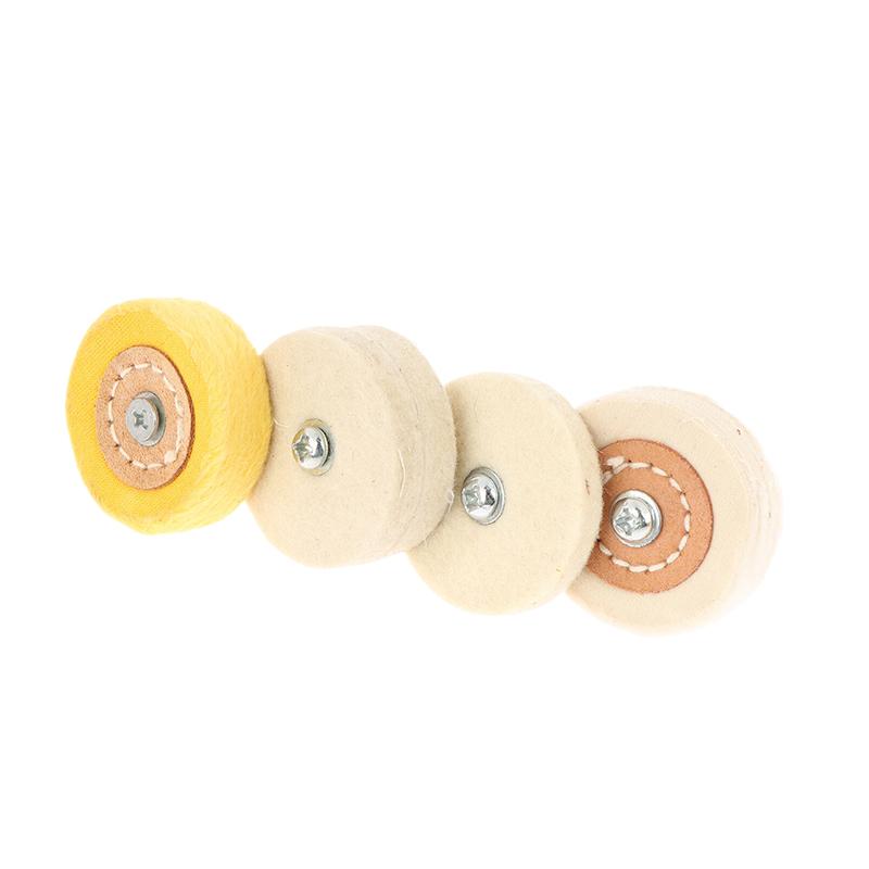 Polishing Wheel Cloth Buffing Wheel Bench Grinder Power Tool Accessories For Gold, Silver Jewelry Mirror Polish Pad