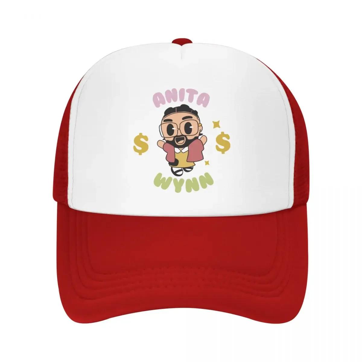 Custom Punk Unisex Anita Max Wynn Mem Trucker Hat Adult Adjustable Baseball Cap Women Unisex Sun Protection Trucker Cap One Size
