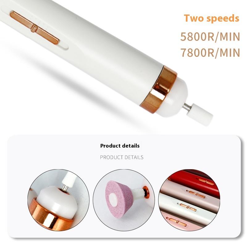 Mini electric nail polish machine small tool nail remover nail polish machine portable electric nail clipper nail grinder