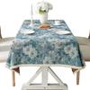 Vintage Oil Painting Tablecloth Tv Cabinet Cover Towel Jacquard Broken Cotton And Linen Cover Household Rectangular Tablecloth