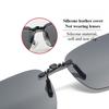Herren Autofahren Clip-on Sonnenbrille Brille Vintage Damen Quadratisch Nachtsicht Angeln UV400 Sonnenbrille Lunettes eil Homme