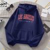 Los Angeles California Hoodies Women Fashion Novelty Casual Hooded Basic Sweatshirt Warm Comfortable Fleece New Hoody