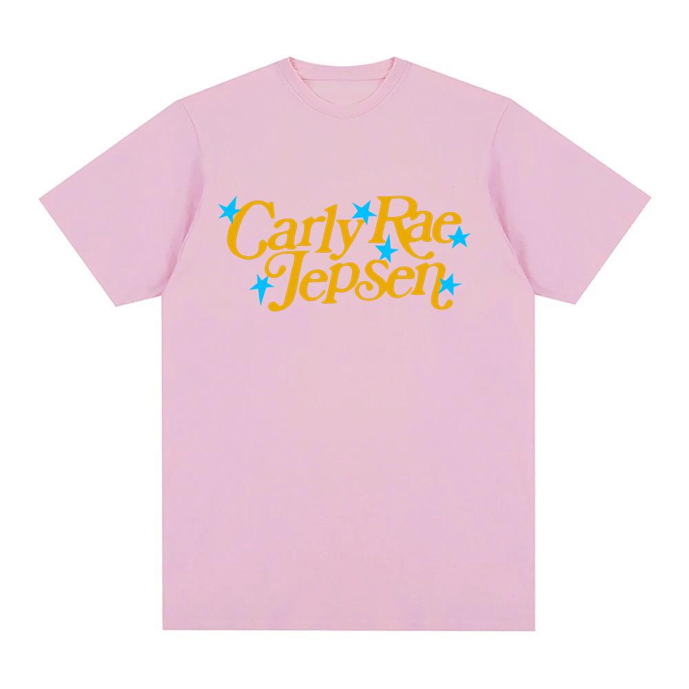 Carly Rae Jepsen T-Shirt Ropa De Mujer Unisex Short Sleeve Tee-shirt Cotton Casual O-neck  Anime T-shirt Fashion Clothing Band T-shirt summer Tops