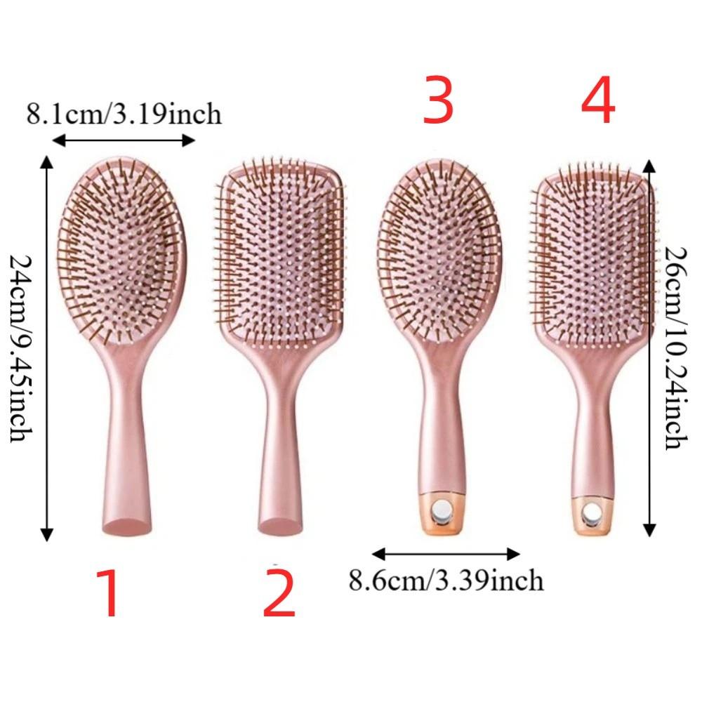 Detangling Air Cushion Comb Plastic Anti-static Barber Comb for Both Curly And Straight Hair