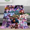 Flannel Digital Printed Blanket Conditioning Blanket Sofa Blanket Girl Gift