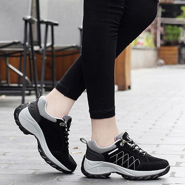 Buy Merk Damesschoenen Outdoor Sports Shoes Vrije Tijdsbesteding Dikke  Bodem Schudden Schoenen at affordable prices — free shipping, real reviews  with photos — Joom