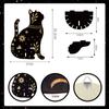 Black Crystal Shelf Display Floating Shelf Wall-mounted Display Stand  Bedroom