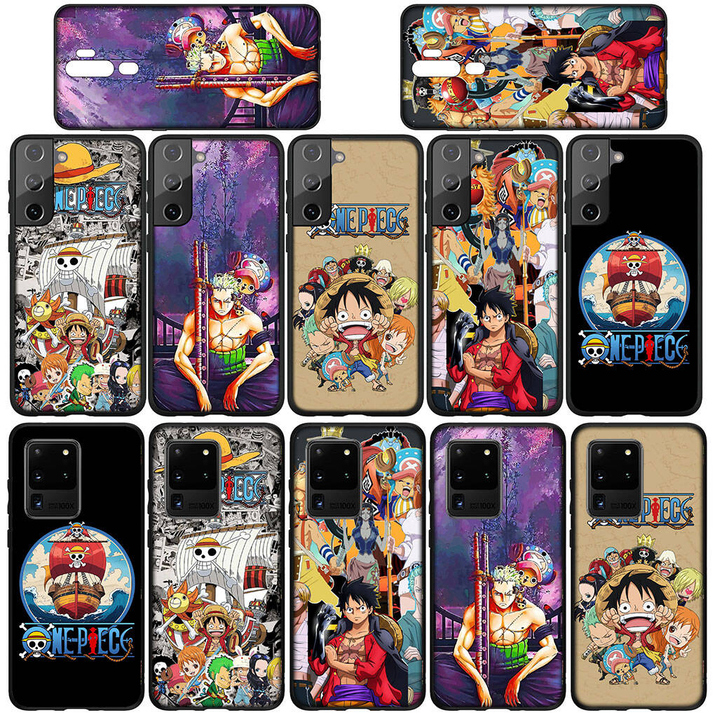 Phone Case for iPhone 17 15 16 Plus Redmi Note 14 12 11 13 Pro Max Huawei P30 P20 Lite OPPO A60 A80 A38 A54 Anime Roronoa Zoro One Pieces Luffy Cover