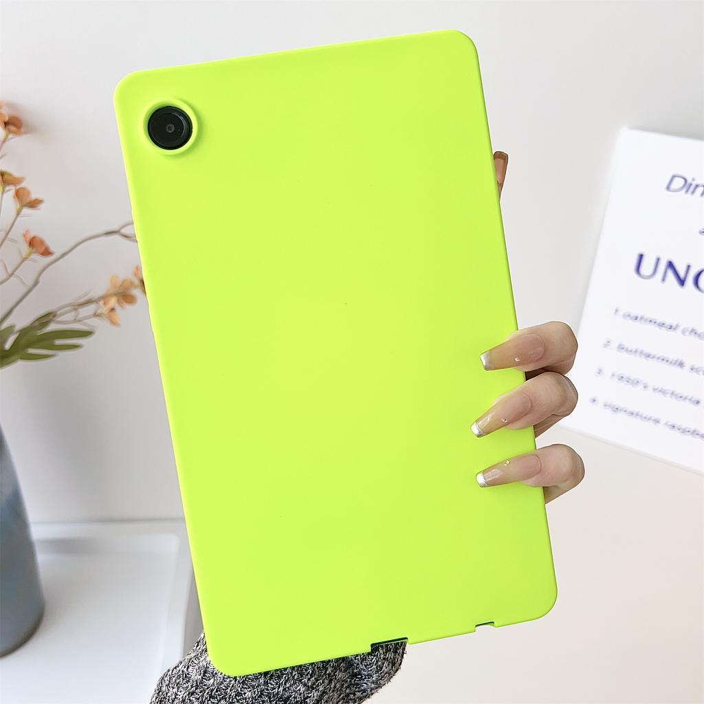 For Samsung Galaxy Tab A9 Case Rubberized TPU Tablet Cover Skin-friendly