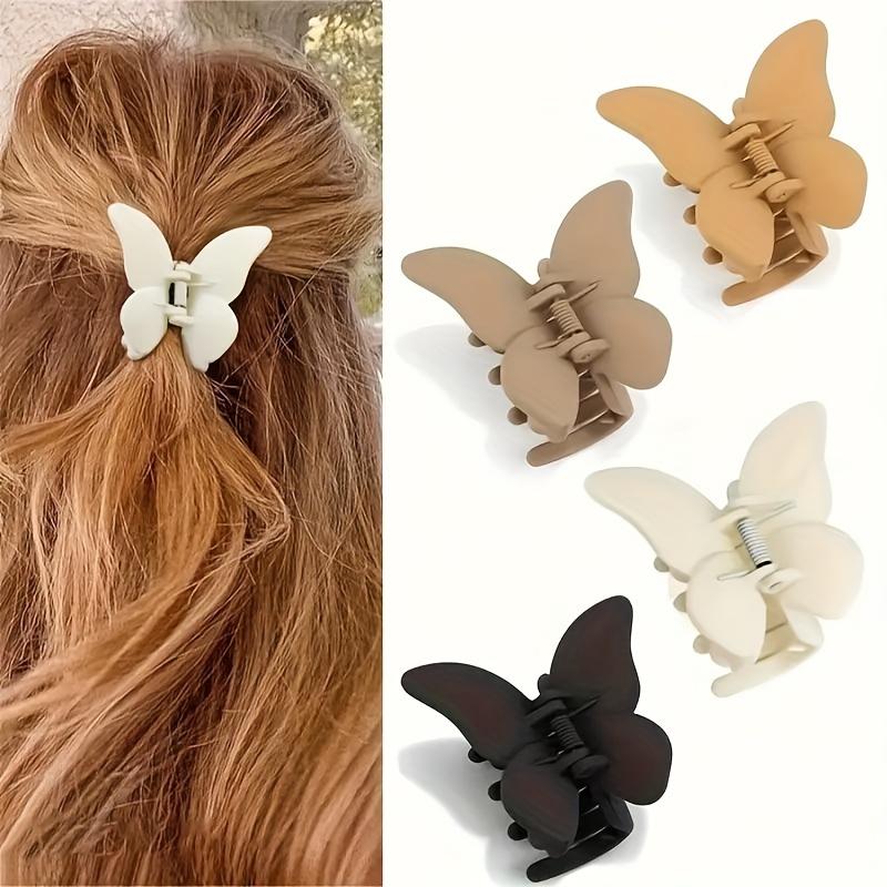 1pc Butterfly Claw Clip Women Elegant Hair Accessories Fashion Hair Clamp Suitable for All Hair Types Daily Wear Party Styling