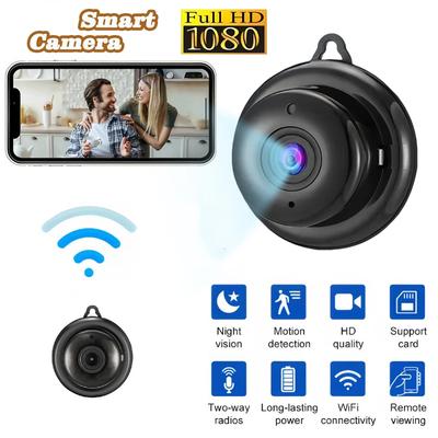 1080P HD Camera, Wireless WiFi Remote Monitoring Device, Night Vision Loop Recording Network Camera