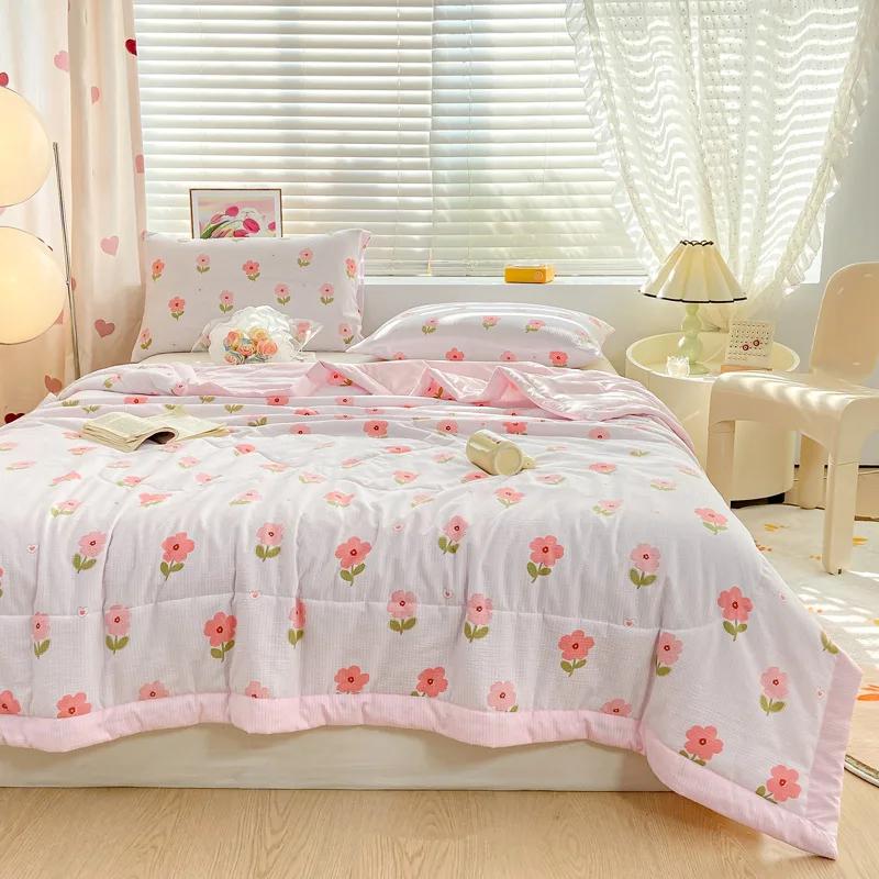 New Wormwood Xia Liang Quilt Puff Cotton Air Conditioning Mosquito Repellent Quilt Summer Fragrance Lunch Break Quilt