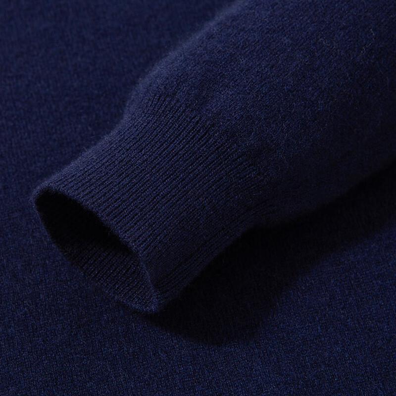 FAPAI Men's Crew Neck Cashmere Blend Sweater