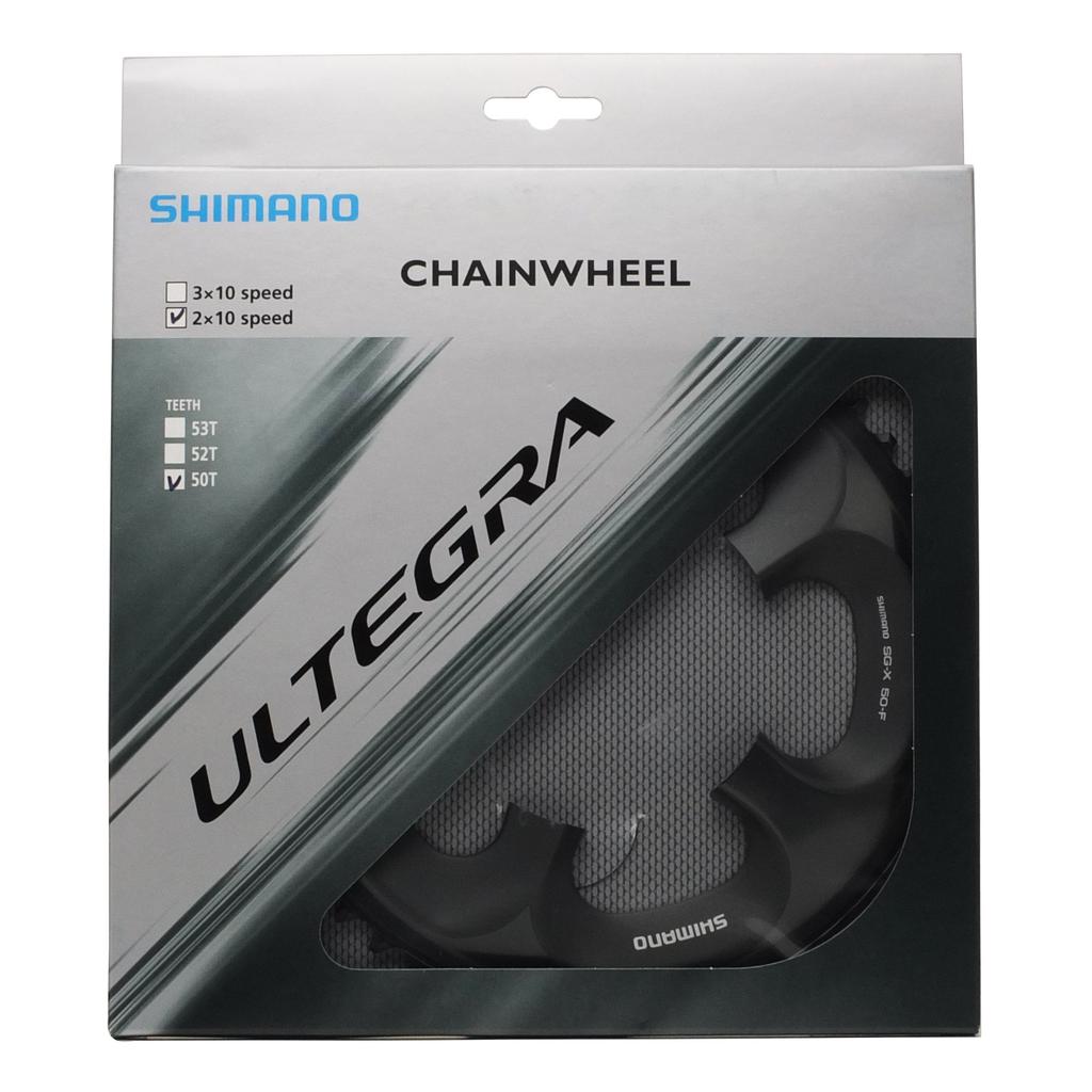 SHIMANO Repair Parts Chainring with Hook Teeth Y1LL98020 50T-F (for FC-6750-G) FC-6750/FC-6750-G
