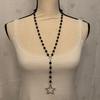 Star Flower Pendant Necklace Sweet Cool Clavicle Chain Necklace Fashion Jewelry