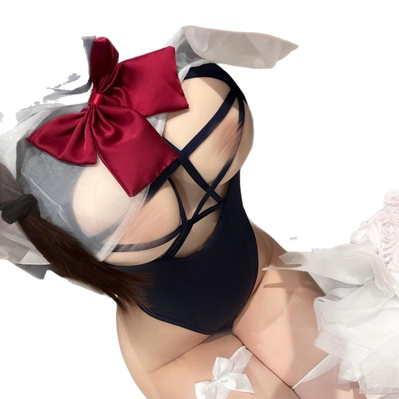 Sexy Lingerie Uniform Seduction Student Outfit Pure Lust Sexy Breasts One-piece Pentagram Sailor Character