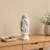 Virgin Mary Statue, Religious Resin Sculpture, Blessed Holy Mother Figurine for Catholic Home Desk Decor