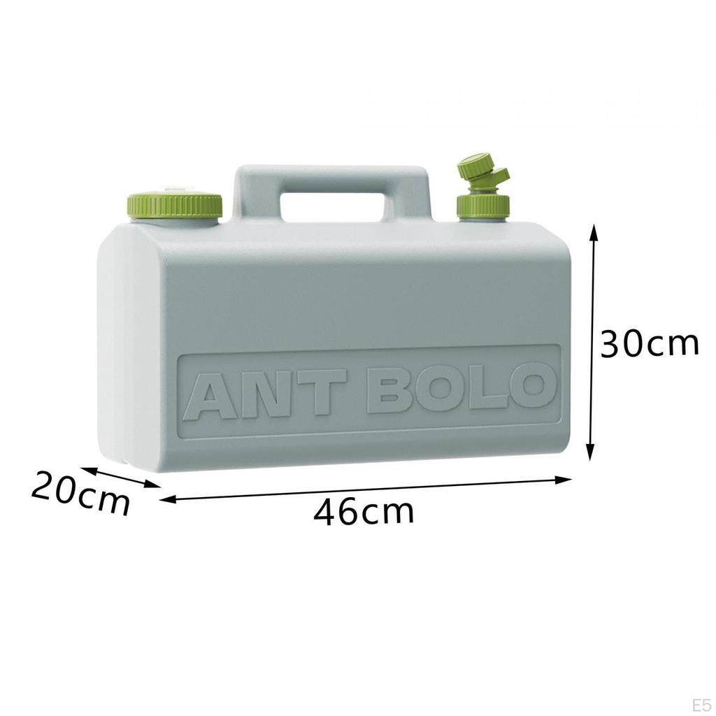 20L Water Storage Bucket for Camping with Spigot And Handle