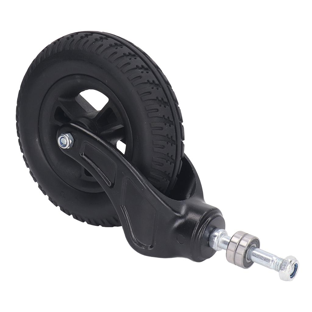 7 Zoll Lenkrolle Universal PU-Nabe PVC-Rad Rollstuhl Vorderrad Ersatz 120KG Last