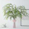 2Pcs Simulated Long-branch Eucalyptus Money Leaf Artificial Flower Green Plants