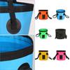 Foldable Bucket, Folding Bucket Wash Basin with Handle, Portable Water Container 12L for Camping Fishing