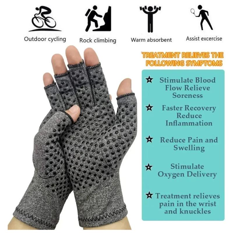 Compression Arthritis Gloves Wrist Support Brace Carpal Tunnel Pain Relief Women Men Therapy Wristband Anti-Slip Work Gloves