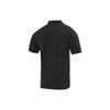 Puma Logo Print Knit Short Sleeve Polo Shirt Men Tops Black 676673-01