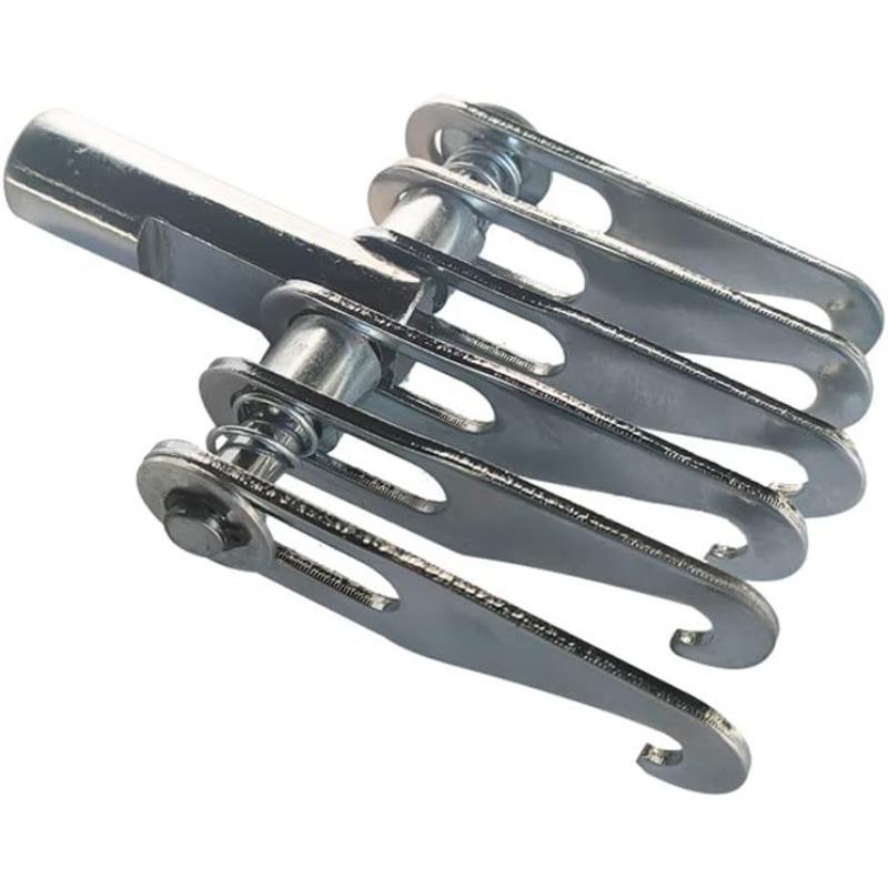 Auto Dellenreparaturwerkzeug, Klauenhakenwerkzeuge Metall 6 Klauenhaken Reparaturmaschinenzubehör Schiebehammer Gruben Ausziehstange Punktschweißen Dellenreparatur