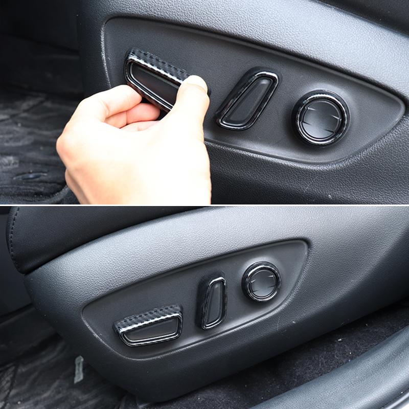 For Toyota RAV4 XA50      2024 2025 RAV 4 Hybrid ABS Car Seat Adjustment Switch Knob Panel Trim Cover