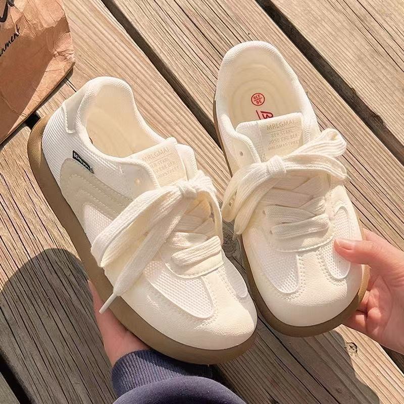 

Niche original summer new round head German training shoes breathable mesh casual sports shoes 40【foot length 25.0cm】