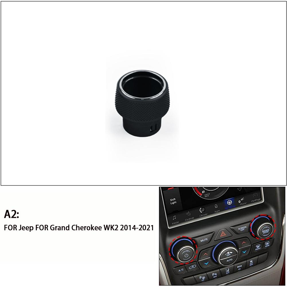 Replacement AC Control Knob Radio Button For Jeep For Grand For CHEROKEE WK2 2014-2026 AC Knob Heat Control