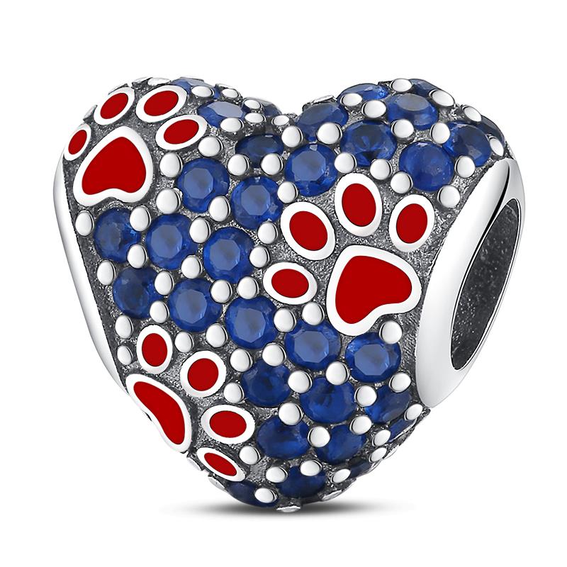 Copper Pet Insect Animal Love Lucky Beads Suitable Fit Pan Original Bracelet Diy Anniversary Birthday Jewelry