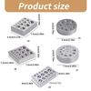 Schmuck-Druckblock Schmuckherstellungswerkzeuge Stahl-Bastelblock Schmuck-Polierwerkzeug Metallformblock zum Formen