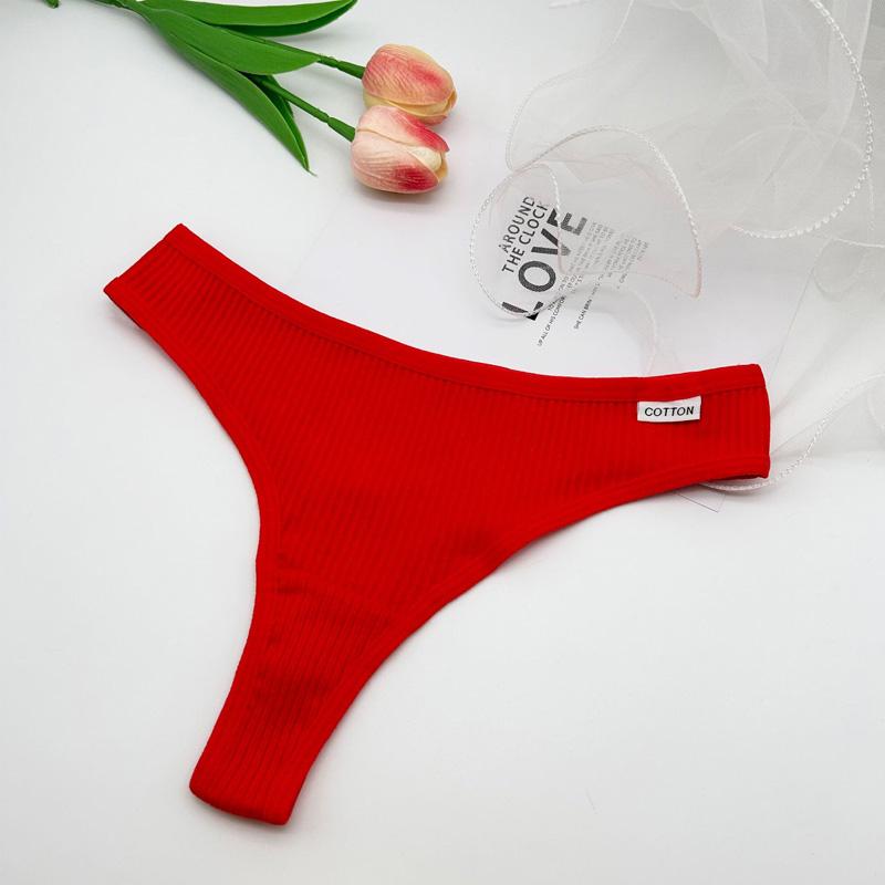 

1Pc Low Waist Hot Women s Seductive Cotton Sexy Thong Bikini Panties L