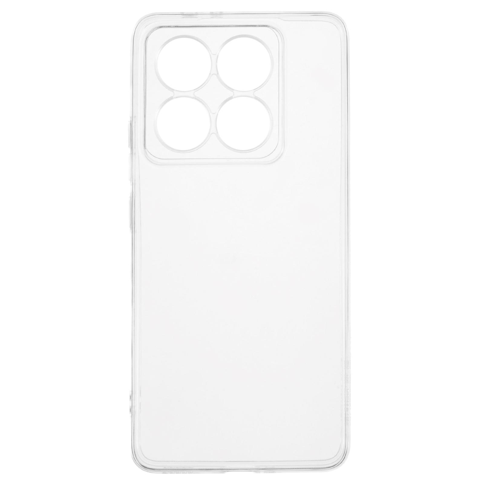 

For Xiaomi 14T Shockproof Case 1.5mm Thickness Clear TPU Phone Cover A