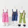 Ob11 Doll Clothes Fashion Tops Jeans Denim Overalls Cute Multi-color Working Outdoor Pants For 1/12 Bjd Dolls Accessory