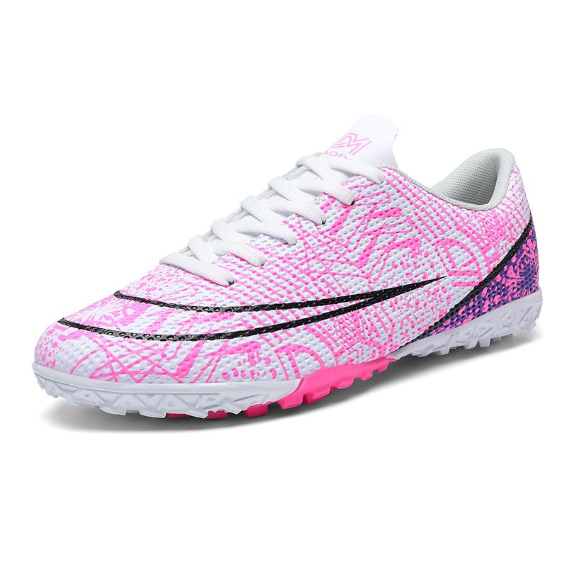 Mens Soccer Shoes FG/TF PU Leather Professional Training Football Sports Shoes Original Men's Society Football Boot for Man