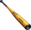 ZETT Hard Baseball Metal 930g Average Yellow Gold BAT18513 Bat, Training, (Super Duralumin), 83cm, Weight, (5301),