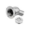 316 Stainless Steel Marine Hardware Boat Cockpit Drain Scupper With Ball