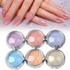 Set Aurora Mermaid Nail Powder Holographic Chameleon Fine DIY Nail Glitter Dust Supplies Pigmen M4U4