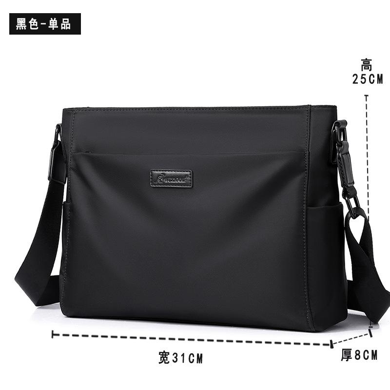 orizontal  briefcase en s commute waterof small backpack ingle shoulder messenger bag usiness backpack чёрный