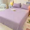1.5m Single Bed Cotton Sheet & Pillowcase Set, Fitted for Dorms - Winter Edition